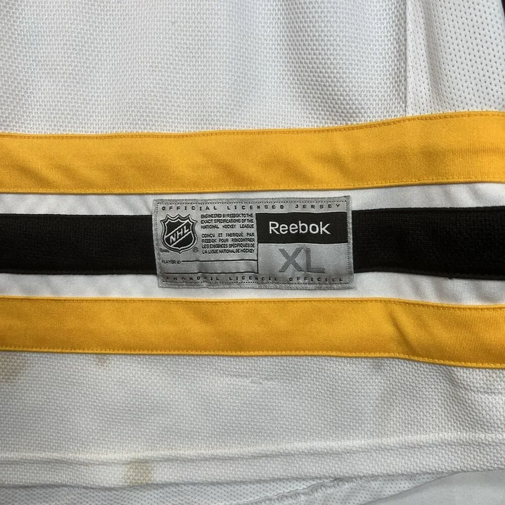 Reebok NHL Hockey Jersey Boston Bruins Milan Lucic #17 White/Black/Gold Size XL